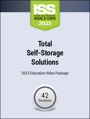 Video Pre-Order - Total Self-Storage Solutions 2023 Education Video Package